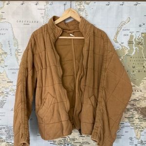 Dolman Quilted Knit Jacket